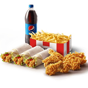 For Sharing, KFC, Twister Chilla Box